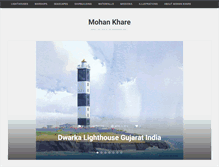 Tablet Screenshot of mohankhare.com